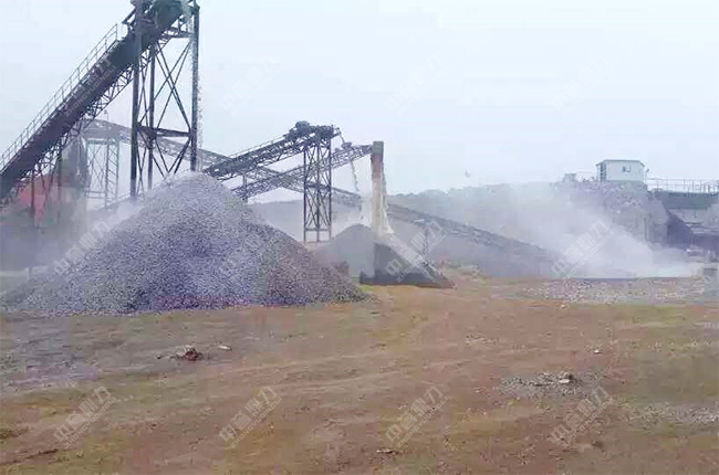 安徽鳳陽時產(chǎn)1200噸采石場生產(chǎn)線