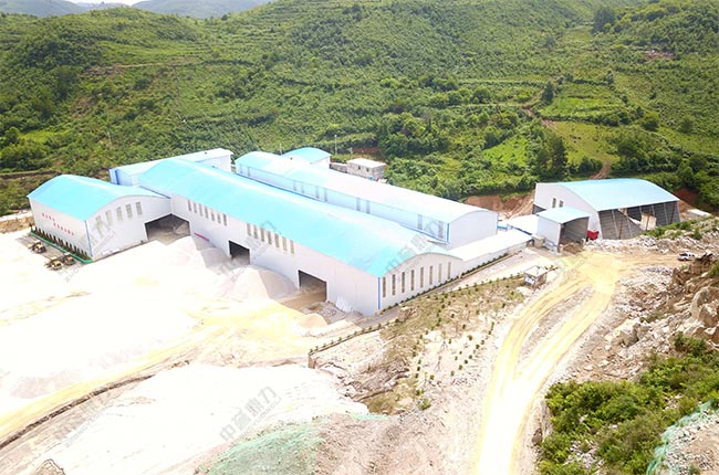 貴州凱仕順和時產1000噸石子生產線