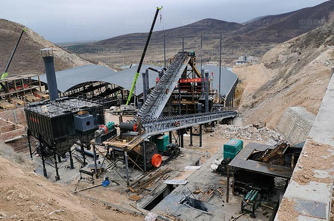 山西華巖建材一萬噸碎石生產線EPC總包項目