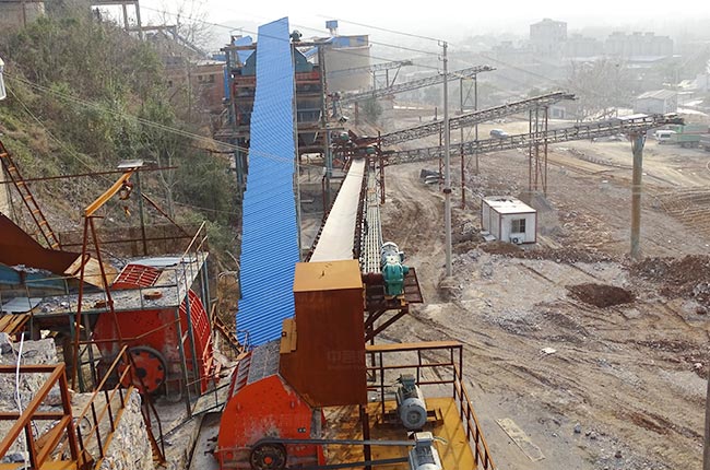 湖北鐵城礦業日產萬噸砂石加工生產線