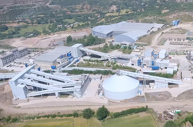 錦信水泥年產(chǎn)1000萬(wàn)噸砂石骨料生產(chǎn)線