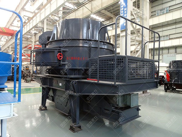 石頭制砂機實拍圖展示2