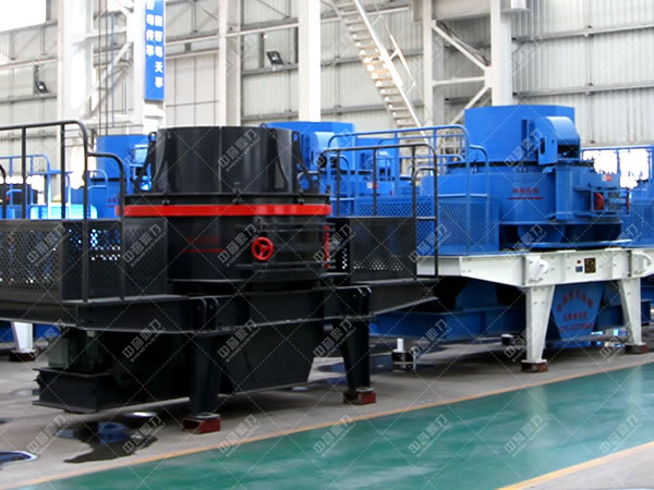 石頭制砂機實拍圖展示4