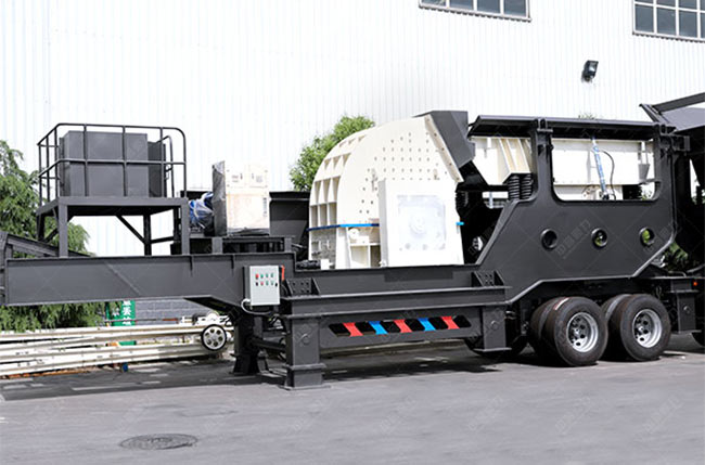 輪胎移動破碎機