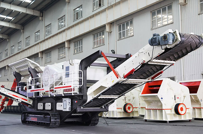 履帶式移動破碎機