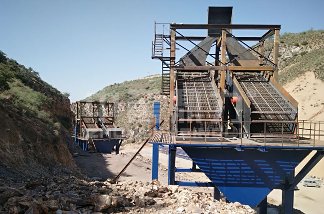 內蒙古鄂爾多斯嘉泰礦業時產600噸石子生產線