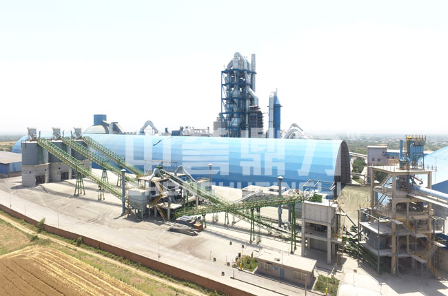 陜西實豐水泥股份有限公司時產500噸石料生產線