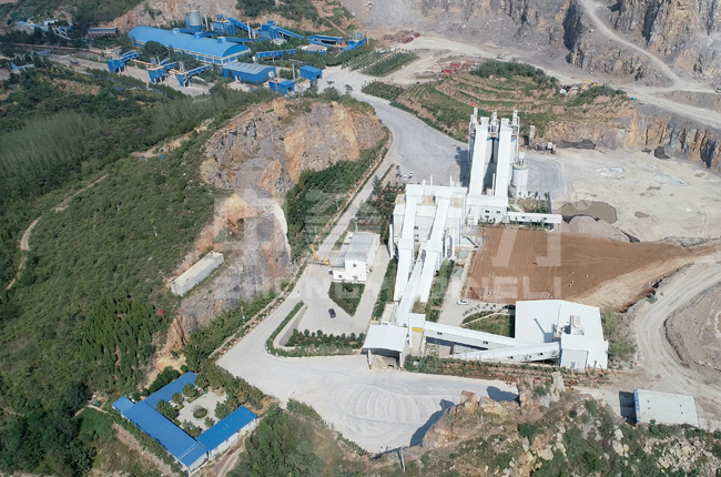 河南登封嵩基建材時(shí)產(chǎn)1500噸砂石生產(chǎn)線