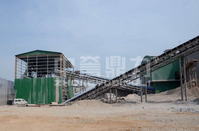 河南駐馬店恒強(qiáng)礦業(yè)時(shí)產(chǎn)2000噸的砂石生產(chǎn)線